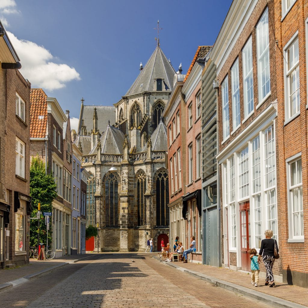 Grotekerksbuurt Grote Kerk monument Dordrecht