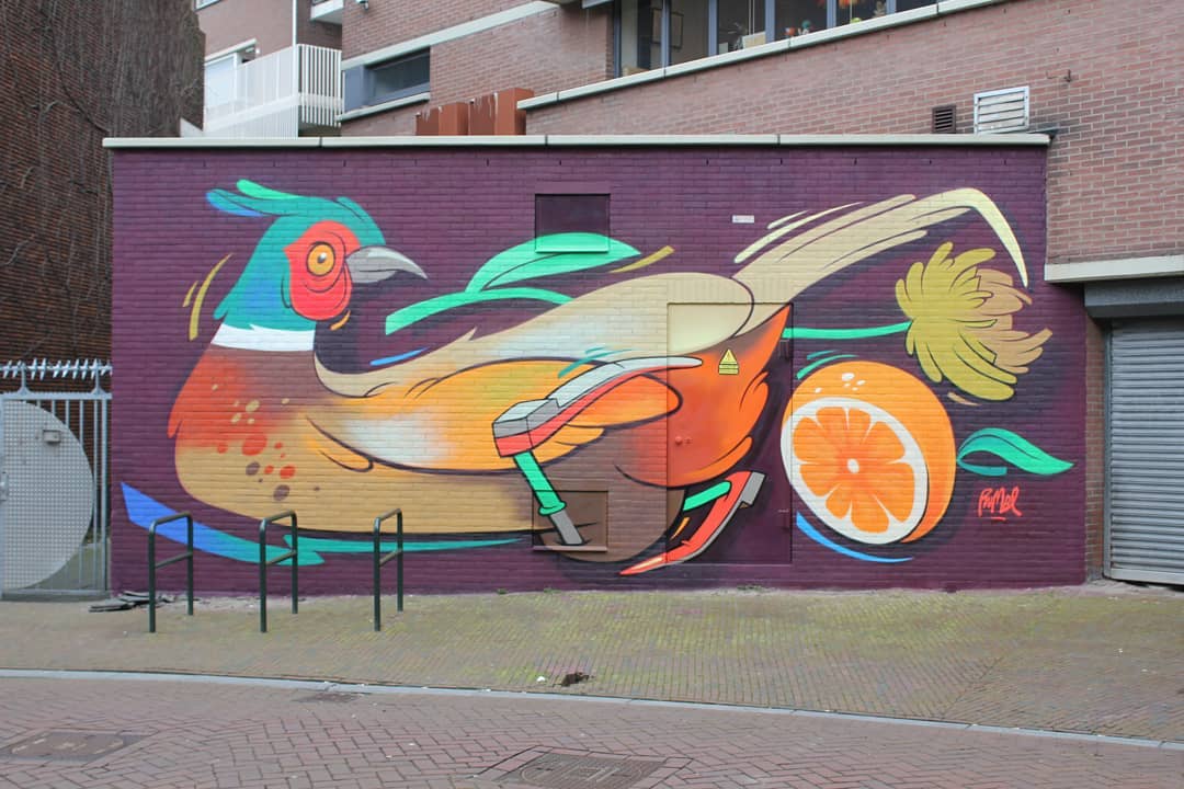 Street art - Mural - Dordrecht