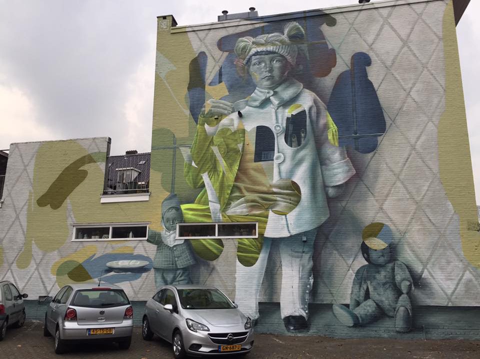 Straatkunst - Mural - Dordrecht