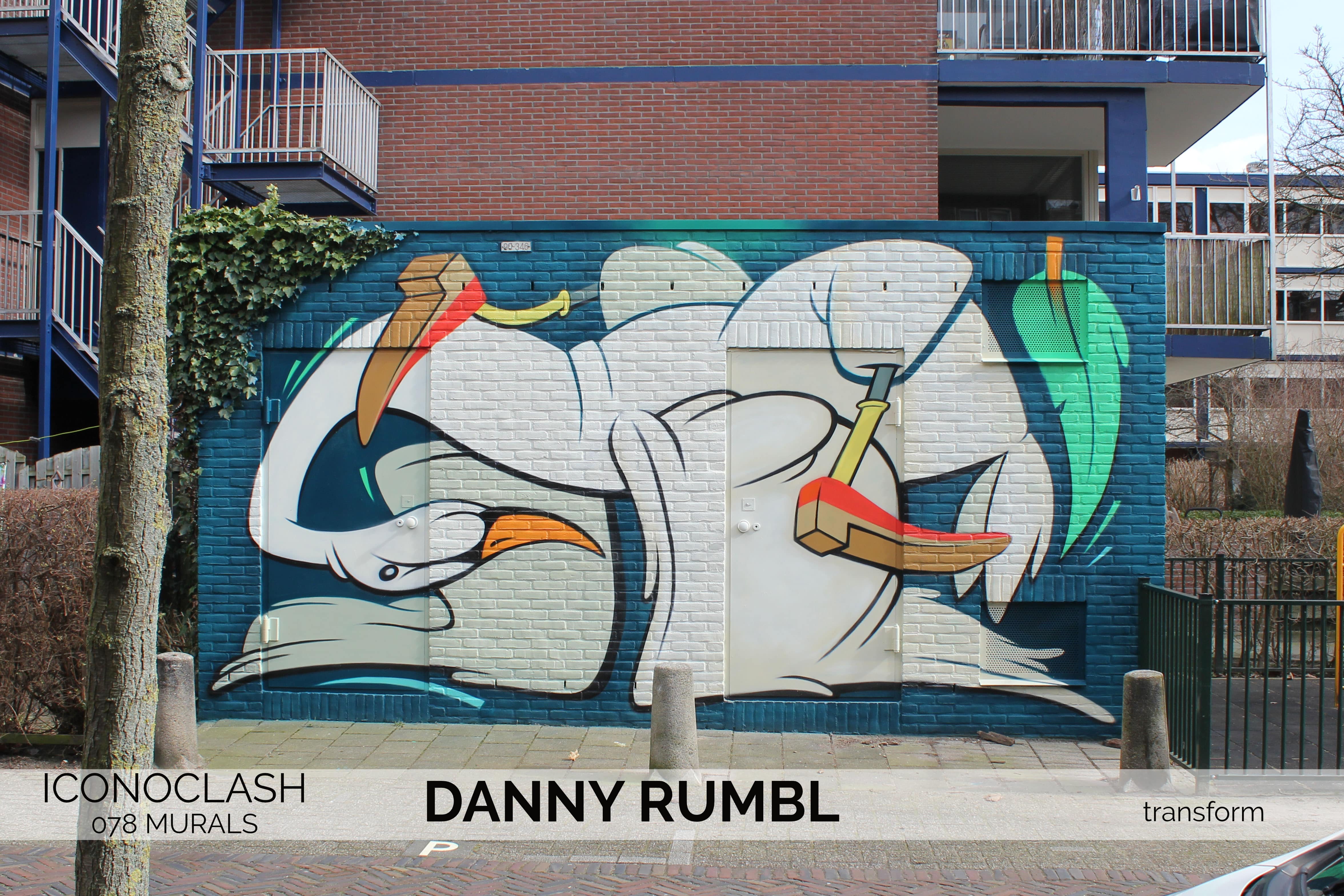 Straatkunst - Mural - Dordrecht