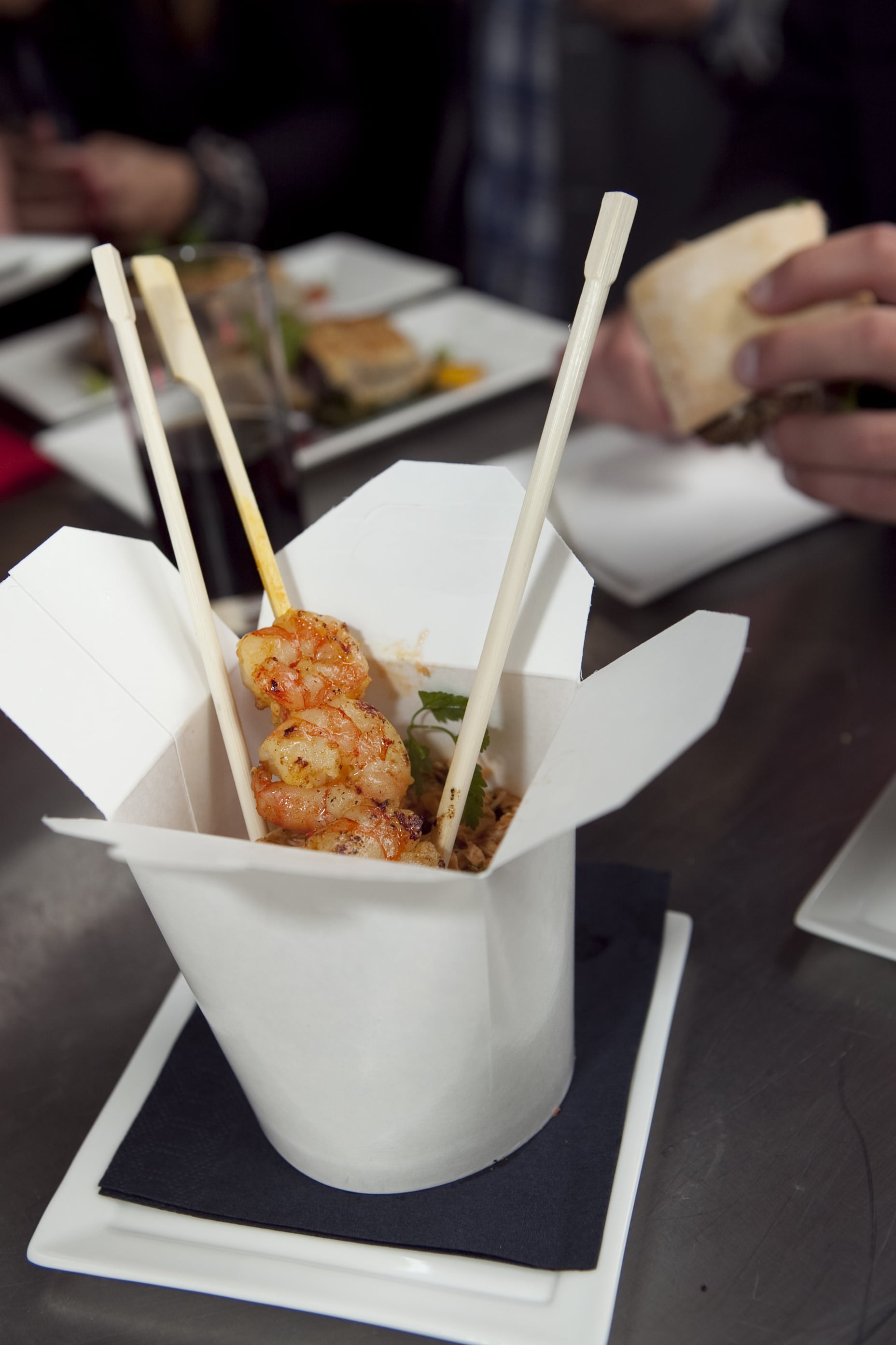 Garnalen diner wok Aziatische keuken Dordrecht