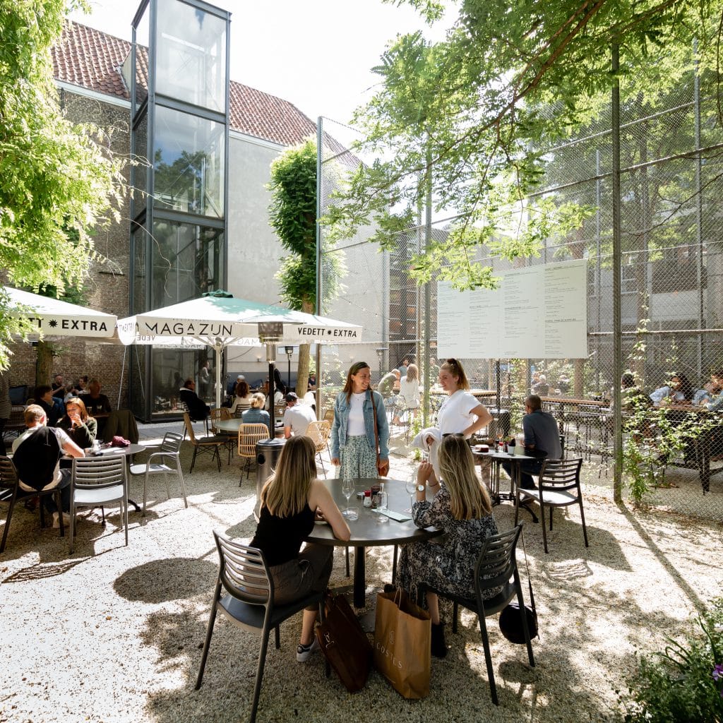 Restaurant Het Magazijn city garden terrace Dordrecht