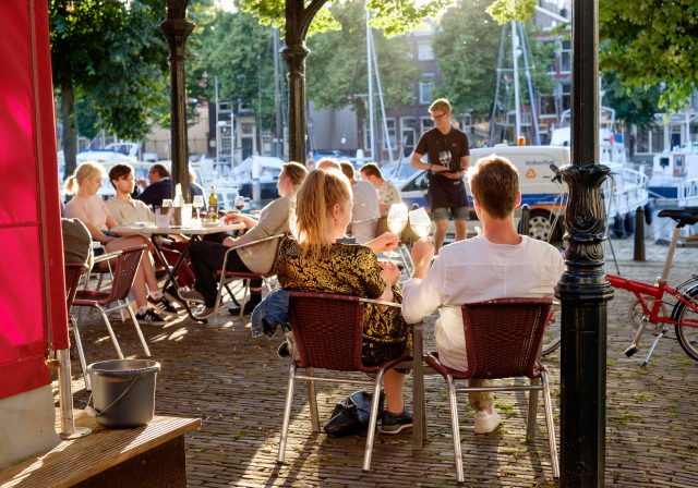 Otto e Mezzo - Terras - Vismarkt - Nieuwe Haven