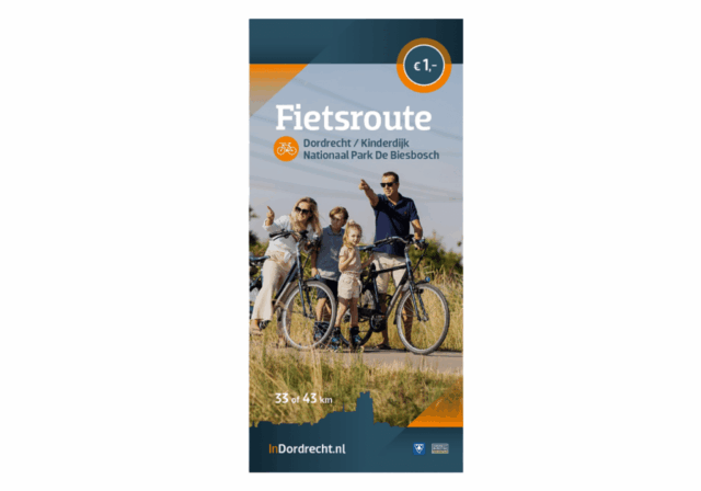 VVV Dordrecht Fietsroute Dordrecht / Kinderdijk