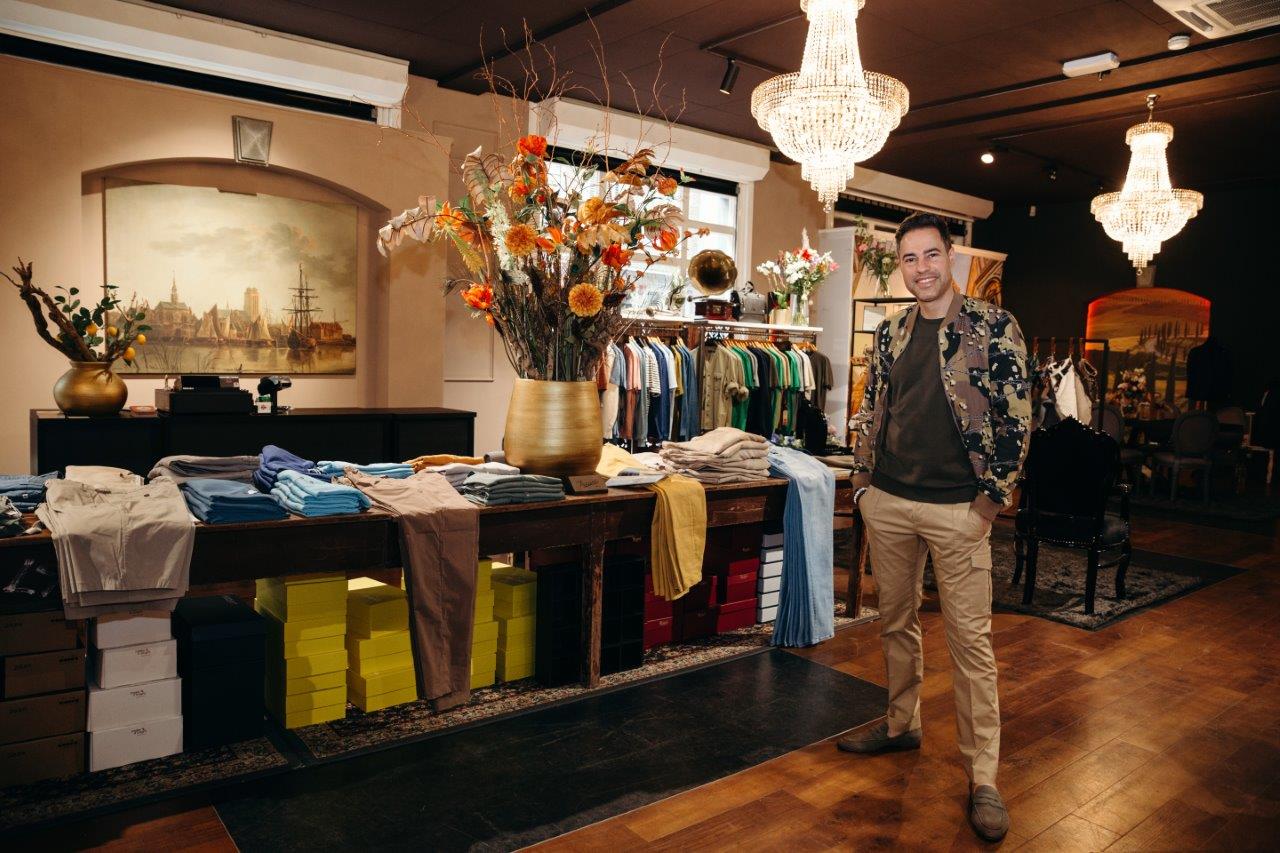 Habets kledingwinkel heren winkelen Dordrecht