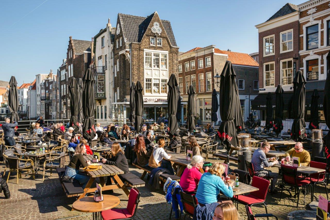 Scheffersplein Babylon terras horeca Dordrecht