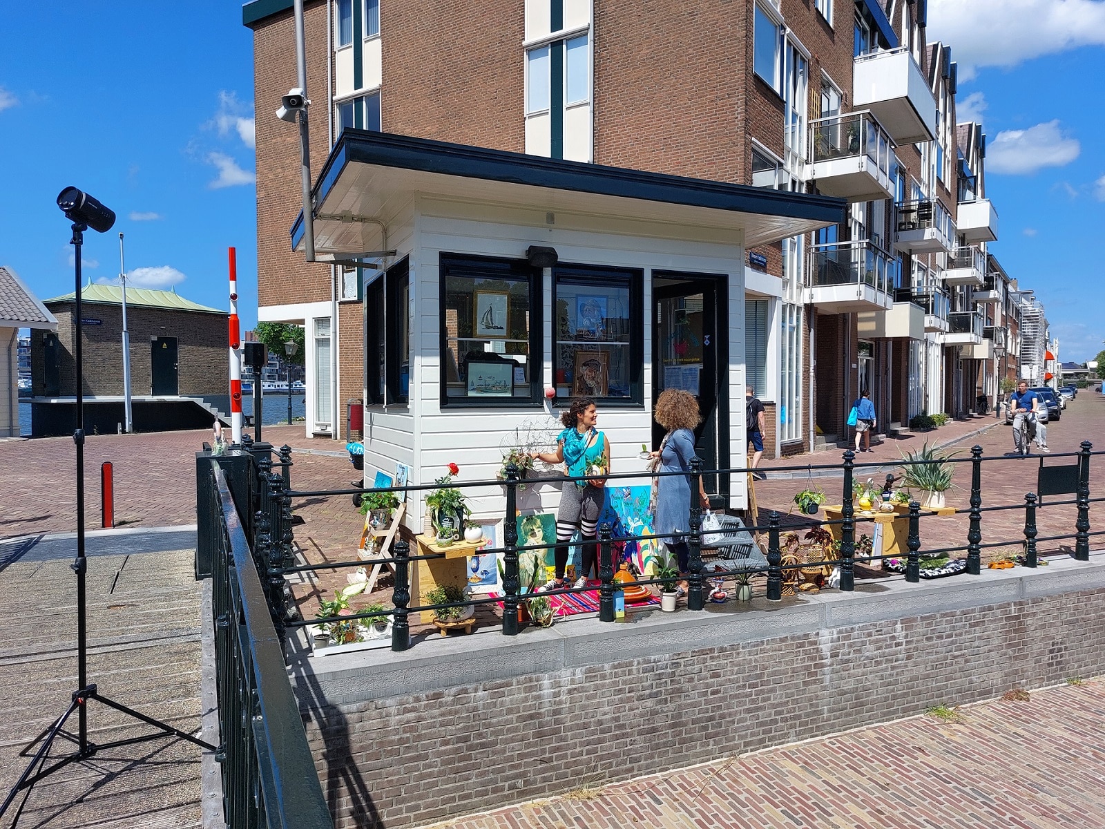 Draaibrug brugwachtershuisje Dordrecht