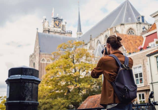 Fotograferen foto Grote Kerk Pelserbrug Dordrecht