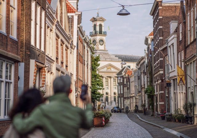 Fotograferen Stadhuis herfst Grotekerksbuurt Dordrecht (2)