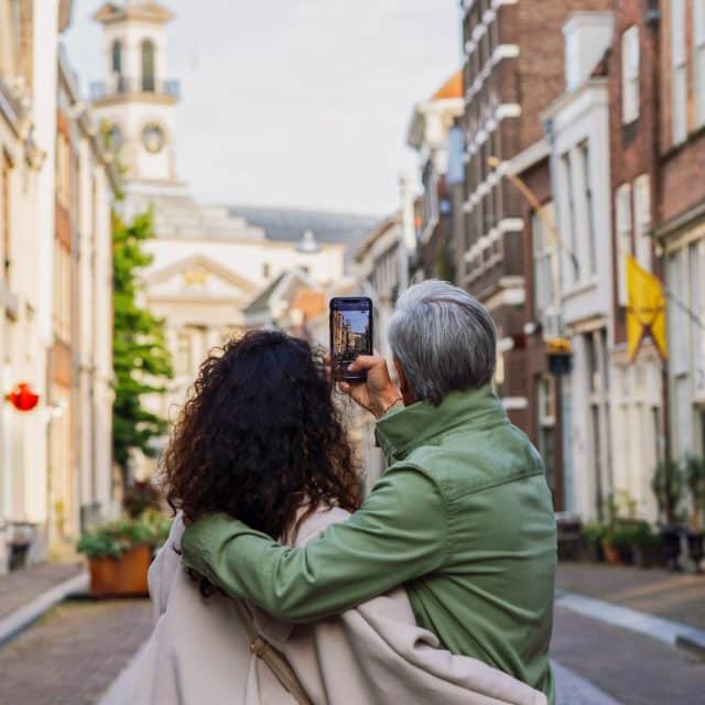Fotograferen Stadhuis herfst Grotekerksbuurt Dordrecht