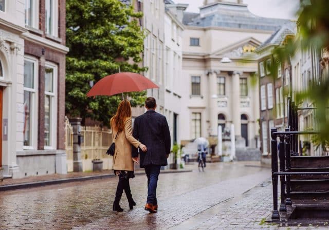 Stadhuis wandelen herfst Grotekerksbuurt Dordrecht (1)