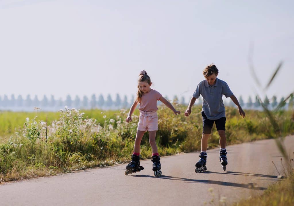 Nieuwe Dordtse Biesbosch skaten kinderen natuur Dordrecht
