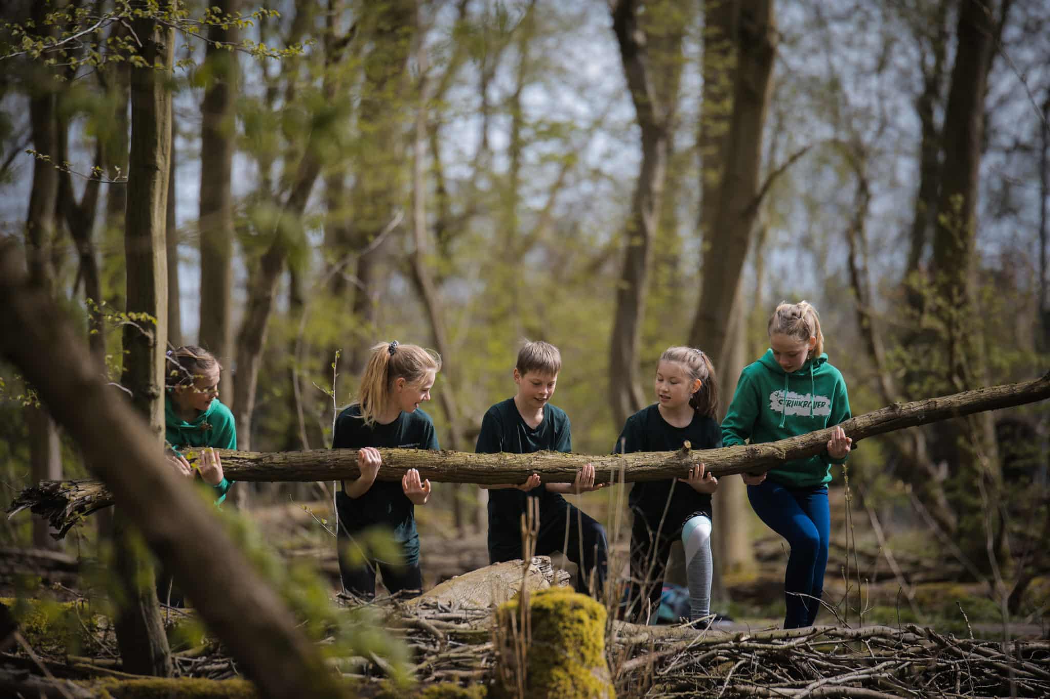 Biesboschcentrum Dordrecht seizoensopening sportief in de natuur