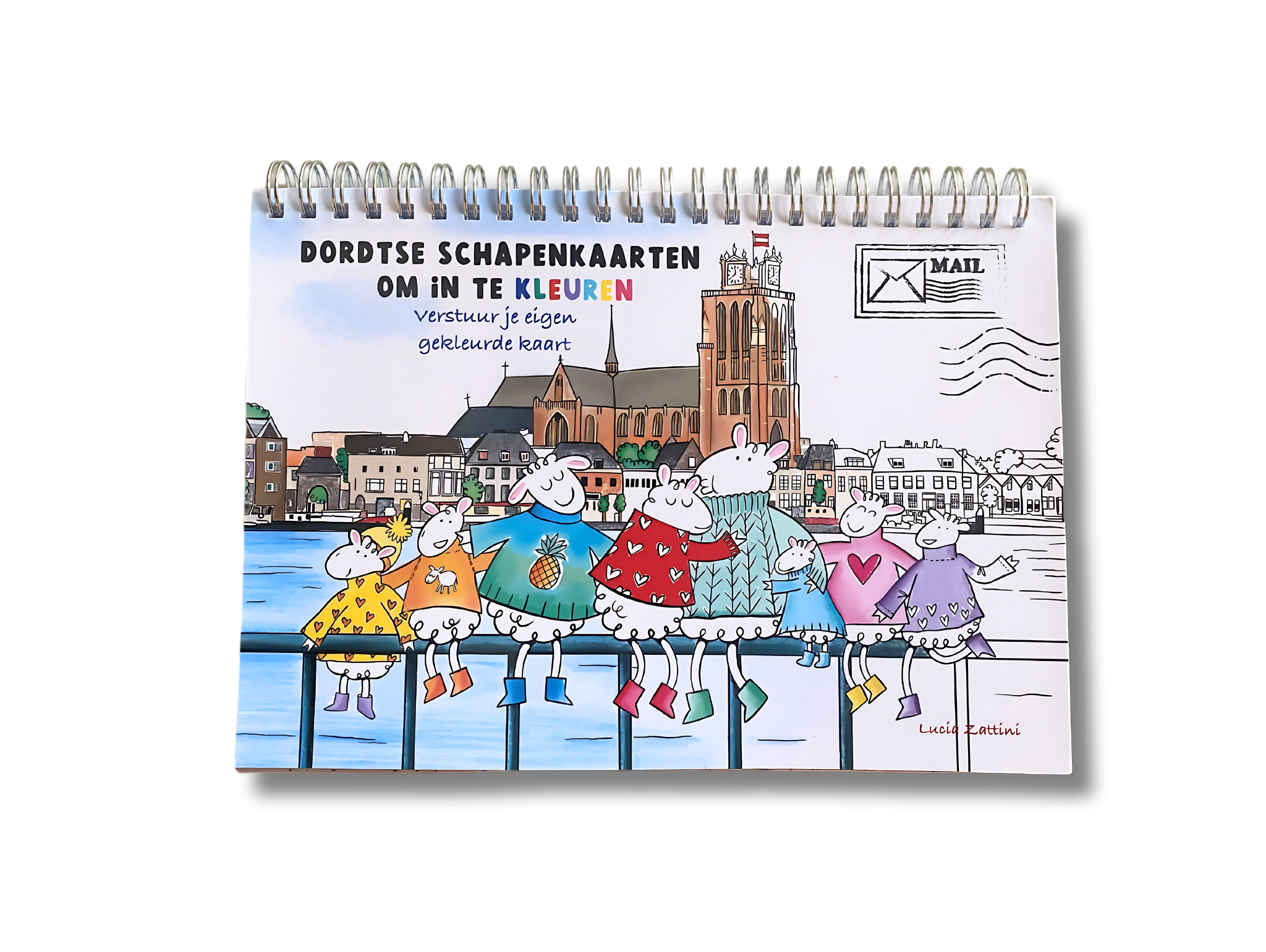 VVV Dordrecht Kleurboekje Dordtse schapenkaarten