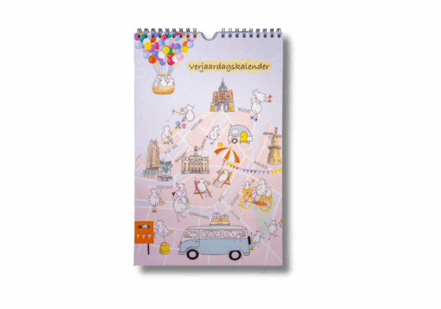 VVV Dordrecht verjaardagskalender schaapjes