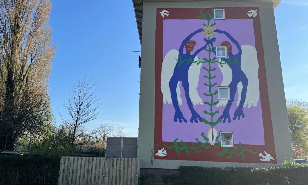 Street Art Transgender zichtbaarheid - Waterhoenstraat 3