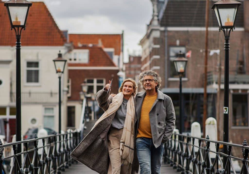 Lange Ijzeren Brug wandelen Kunstrondje Dordt herfst najaar Dordrecht