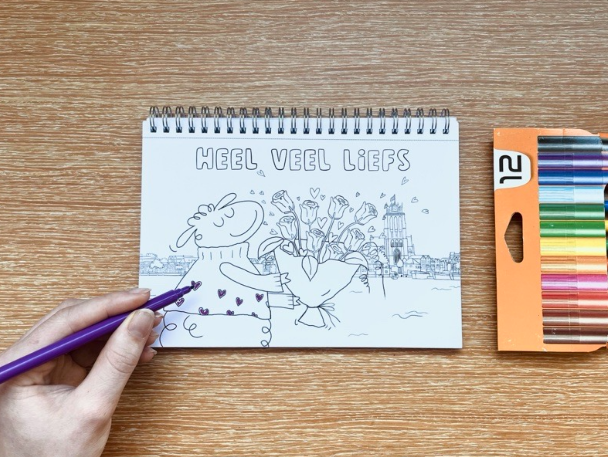 VVV Dordrecht kleurboekje Dordtse schapenkopppen