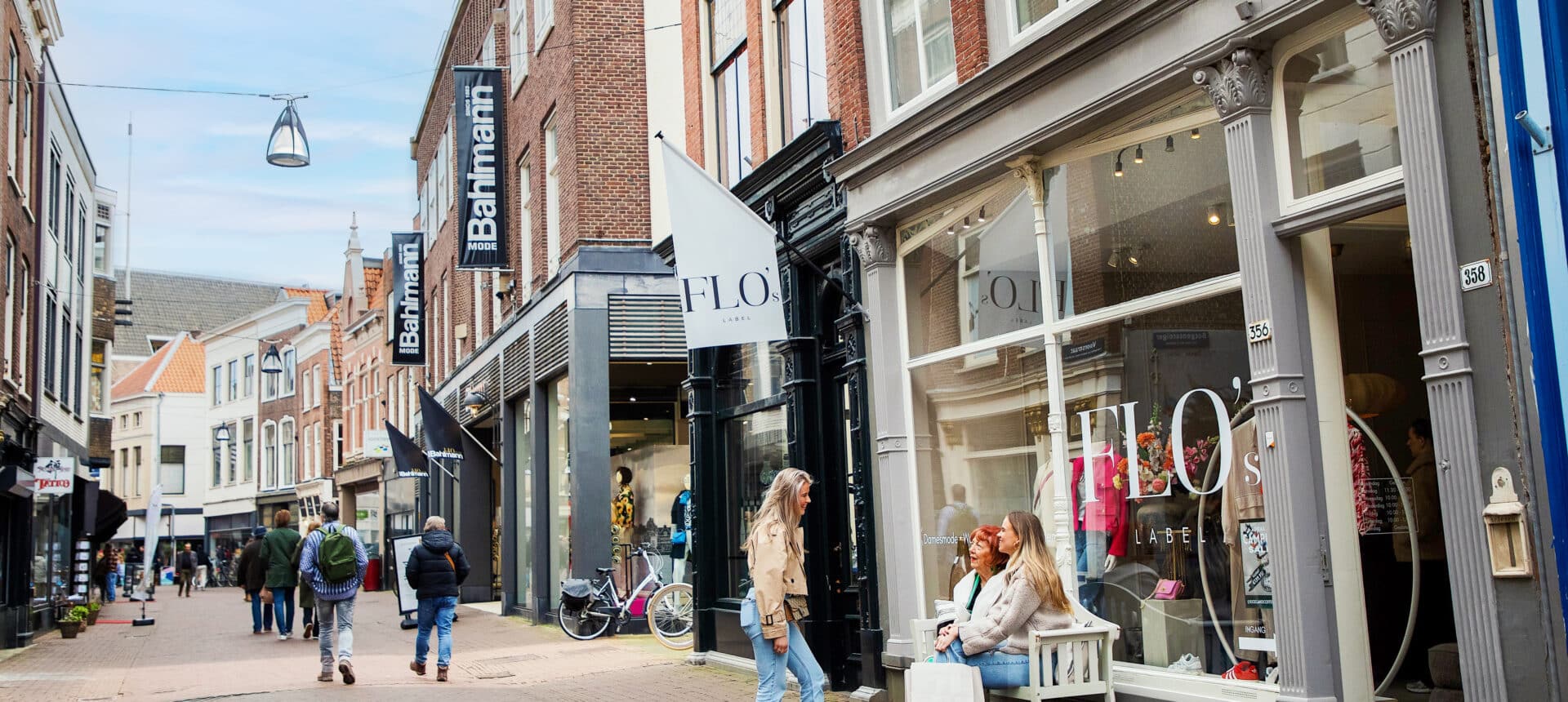 Winkelen Voorstraat West Flo's Label Bahlman centrum Dordrecht