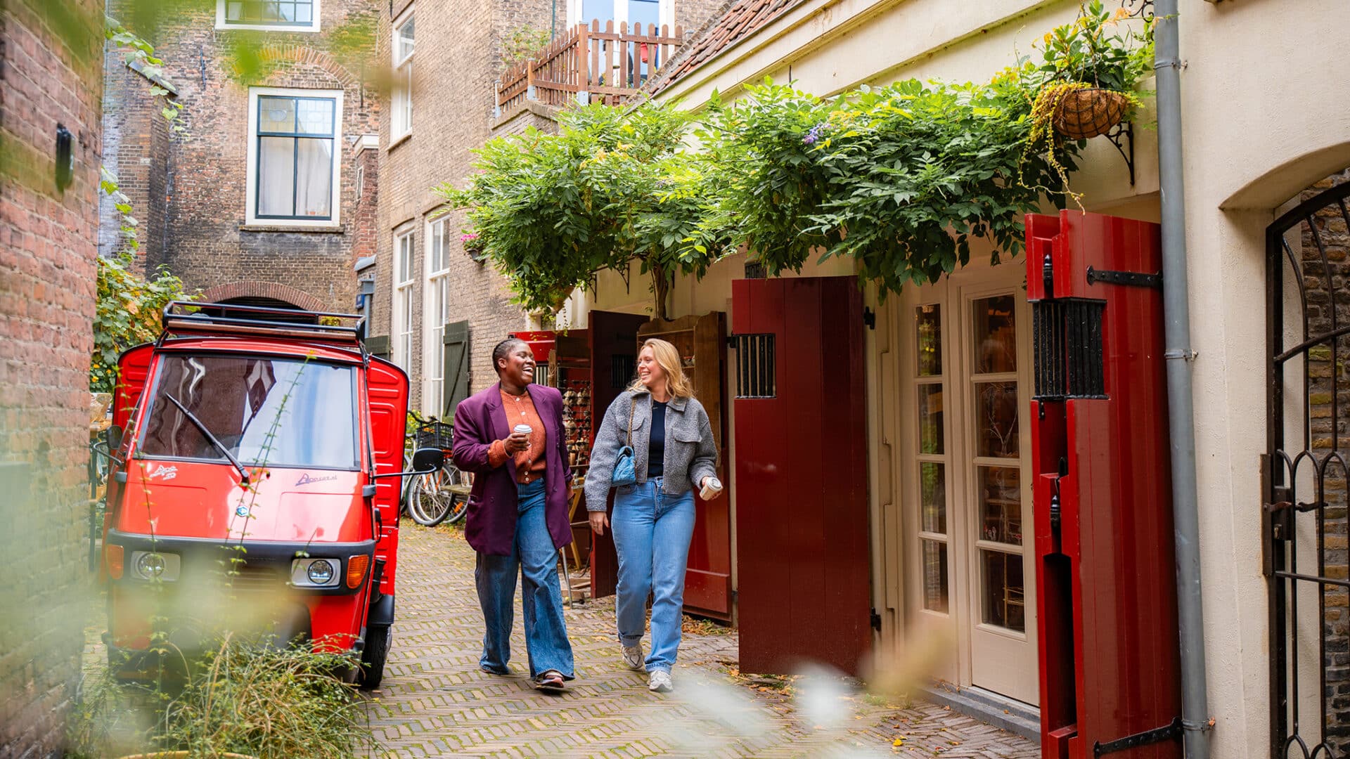 Wandelen door de binnenstad